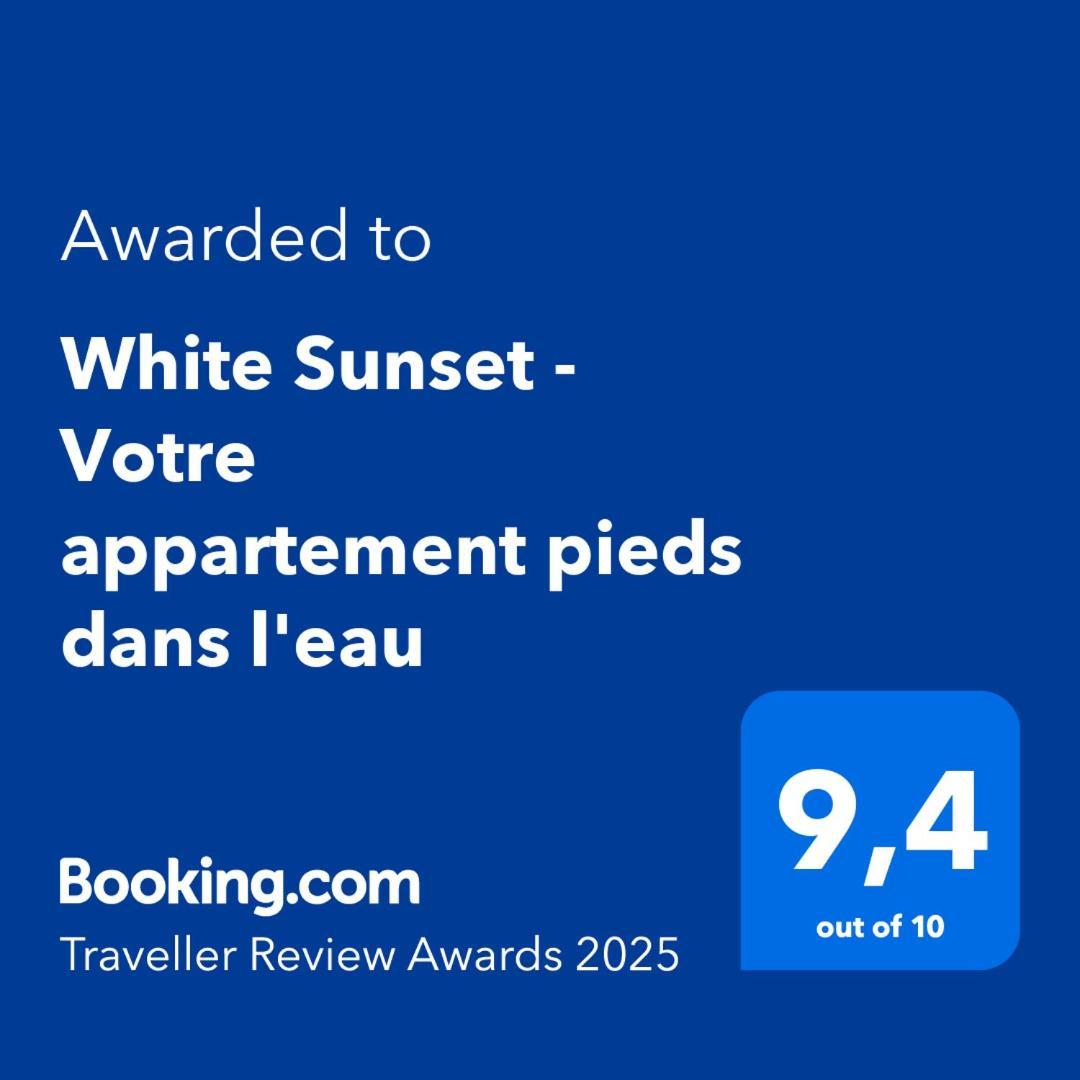 White Sunset - Votre Appartement Pieds Dans L'Eau Trois Bassins Екстериор снимка